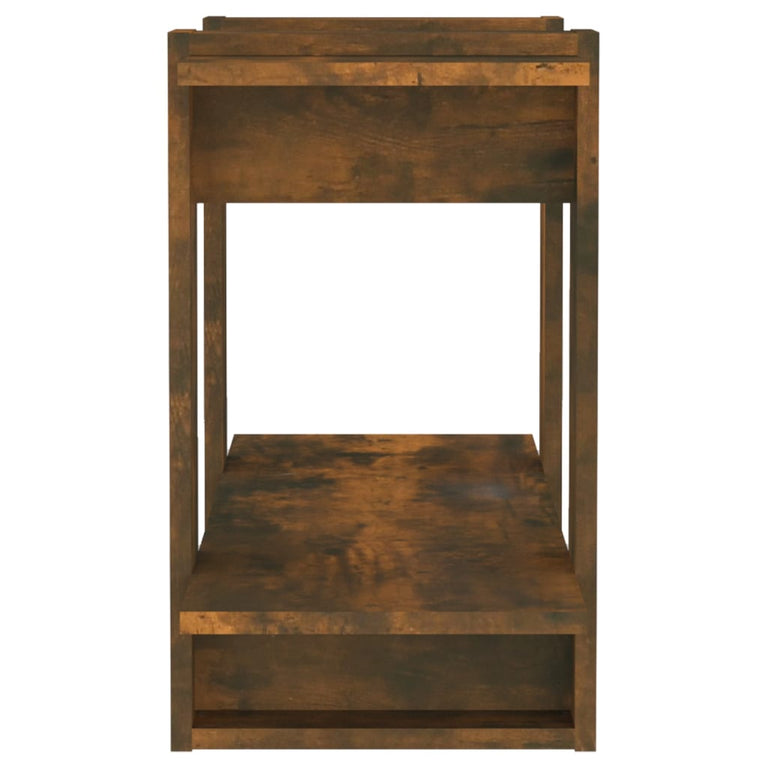 Boekenkast/kamerscherm 80x30x51 cm gerookt eikenkleurig MeubelReus