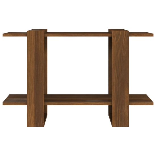 Boekenkast/kamerscherm 80x30x51 cm bruineikenkleurig MeubelReus
