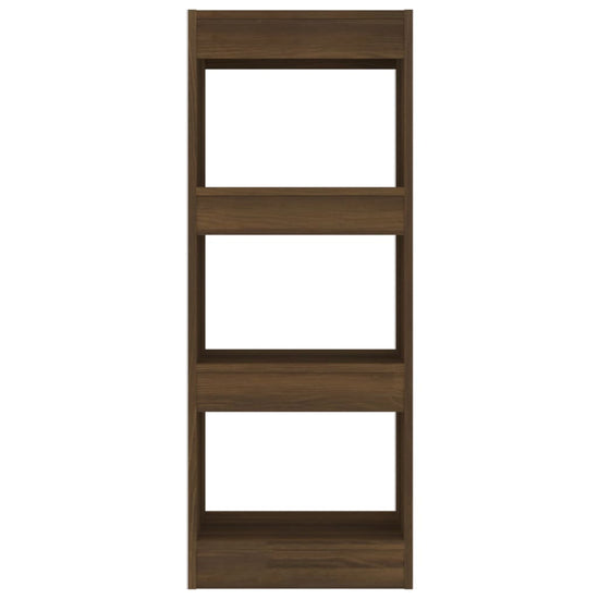 Boekenkast/kamerscherm 40x30x103 cm spaanplaat bruineikenkleur MeubelReus