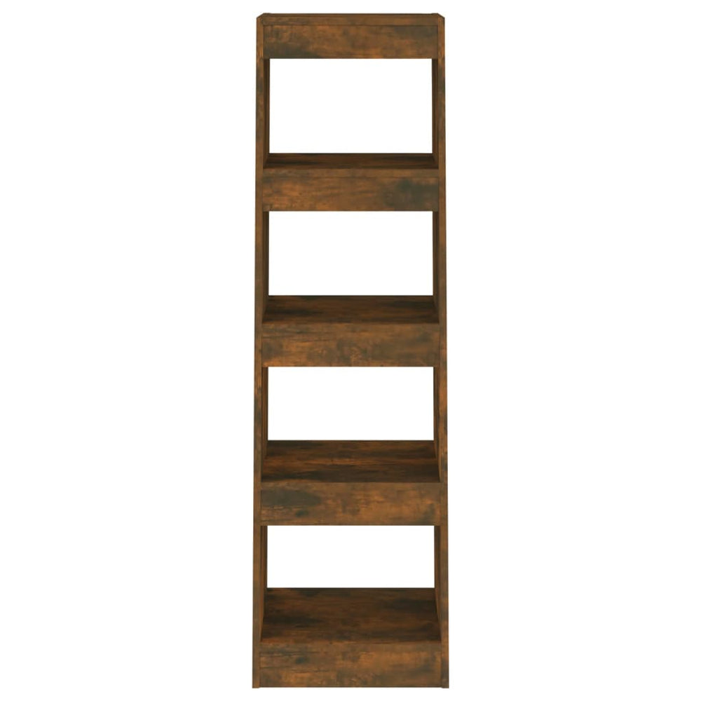 Boekenkast/kamerscherm 40x30x135 cm gerookt eikenkleurig MeubelReus