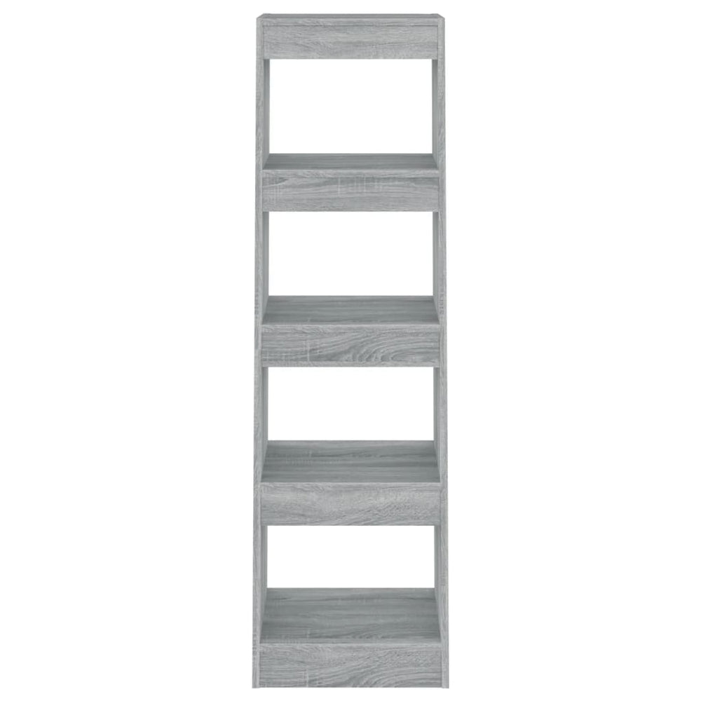 Boekenkast/kamerscherm 40x30x135 cm grijs sonoma eikenkleurig MeubelReus