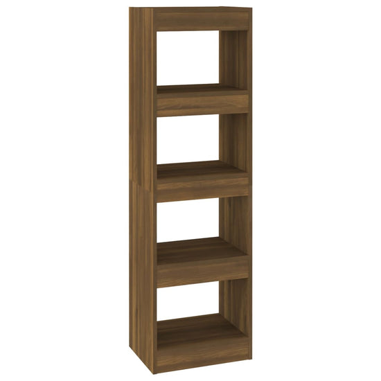 Boekenkast/kamerscherm 40x30x135 cm bruineikenkleurig MeubelReus