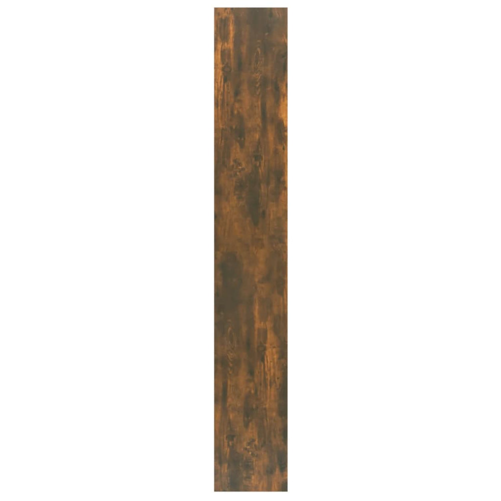 Boekenkast/kamerscherm 40x30x198 cm gerookt eikenkleurig MeubelReus