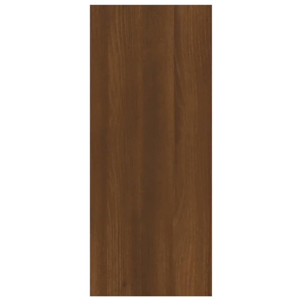 Boekenkast/kamerscherm 60x30x72 cm bruineikenkleurig MeubelReus