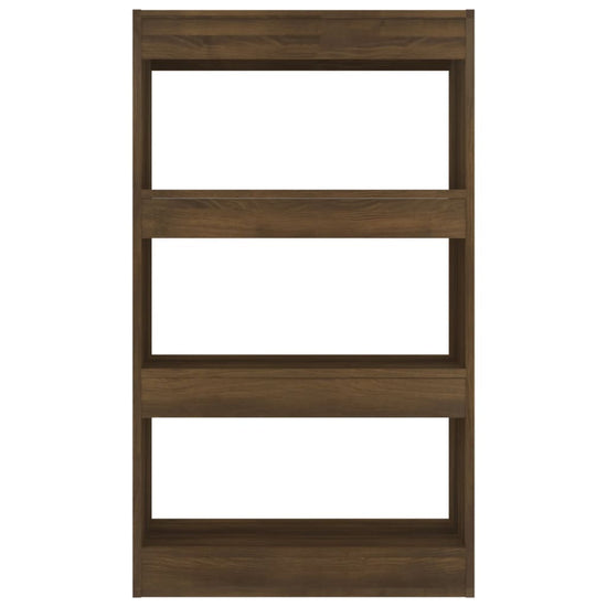 Boekenkast/kamerscherm 60x30x103 cm bruineikenkleurig MeubelReus