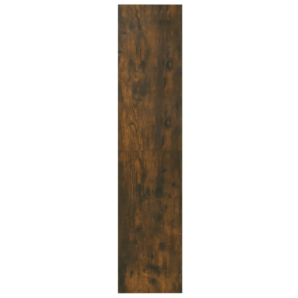 Boekenkast/kamerscherm 60x30x135 cm bewerkt hout gerookt eiken MeubelReus
