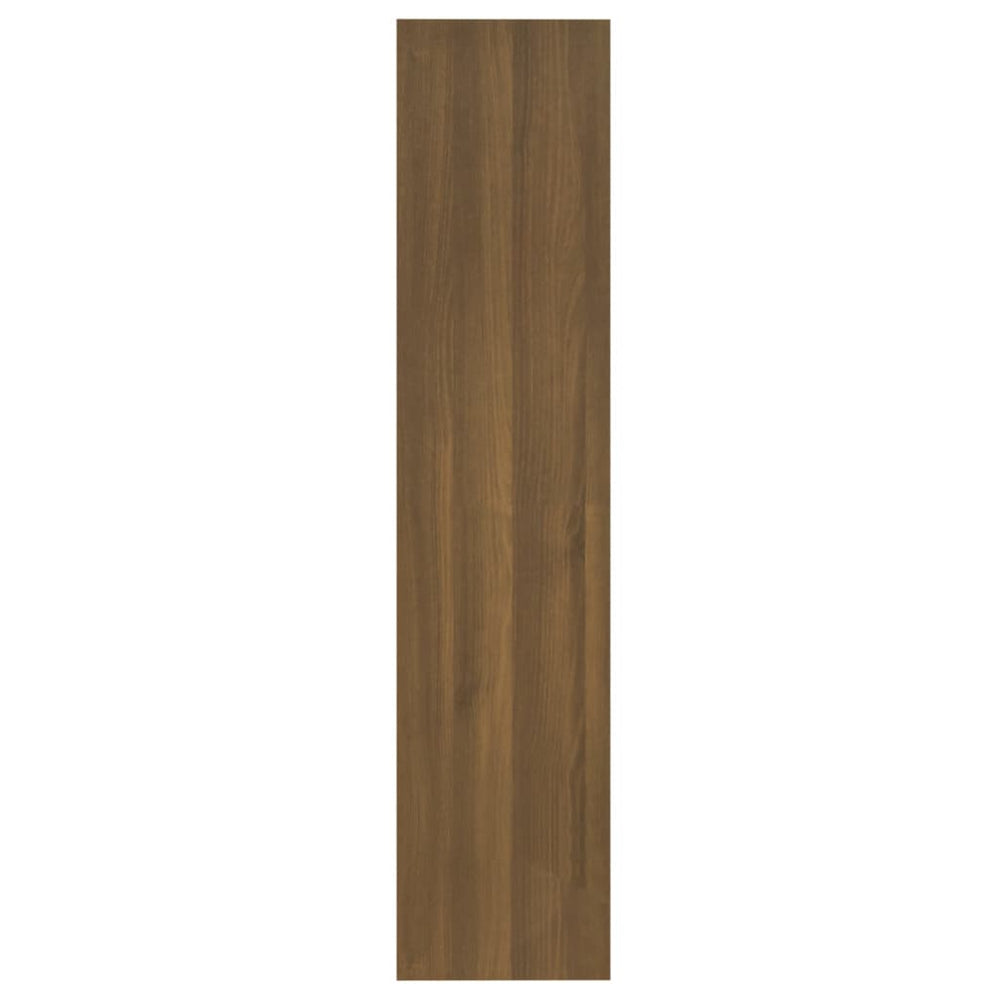 Boekenkast/kamerscherm 60x30x135 cm bewerkt hout bruineiken MeubelReus