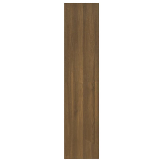 Boekenkast/kamerscherm 60x30x135 cm bewerkt hout bruineiken MeubelReus