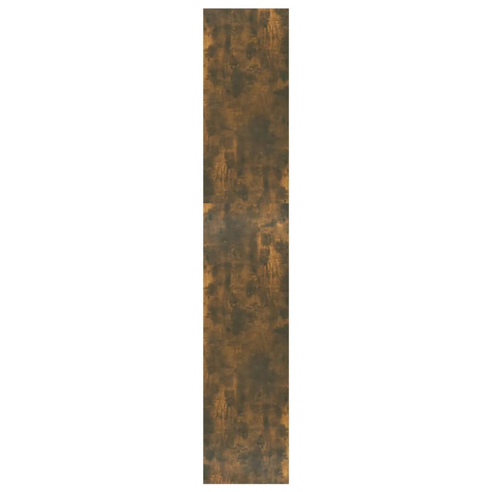 Boekenkast/kamerscherm 60x30x166 cm spaanplaat gerookt eiken MeubelReus