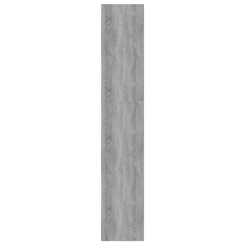 Boekenkast/kamerscherm 60x30x166 cm spaanplaat grijs sonoma MeubelReus