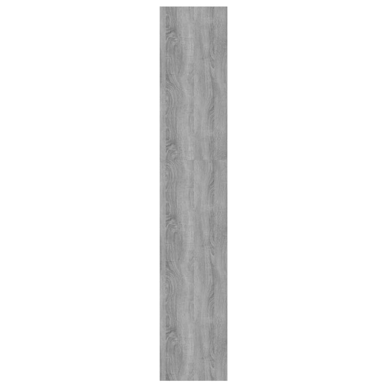 Boekenkast/kamerscherm 60x30x166 cm spaanplaat grijs sonoma MeubelReus