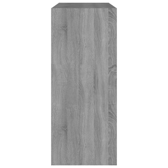 Boekenkast/kamerscherm 80x30x72 cm grijs sonoma eikenkleurig MeubelReus