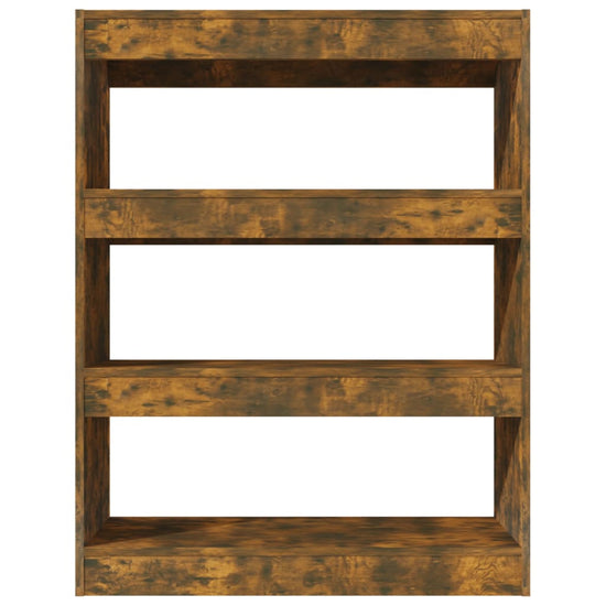 Boekenkast/kamerscherm 80x30x103 cm bewerkt hout sonoma eiken MeubelReus