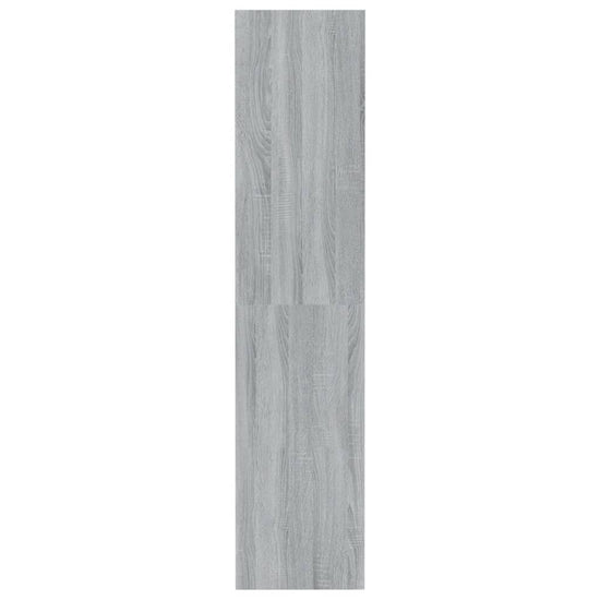 Boekenkast/kamerscherm 80x30x135 cm spaanplaat grijs sonoma MeubelReus