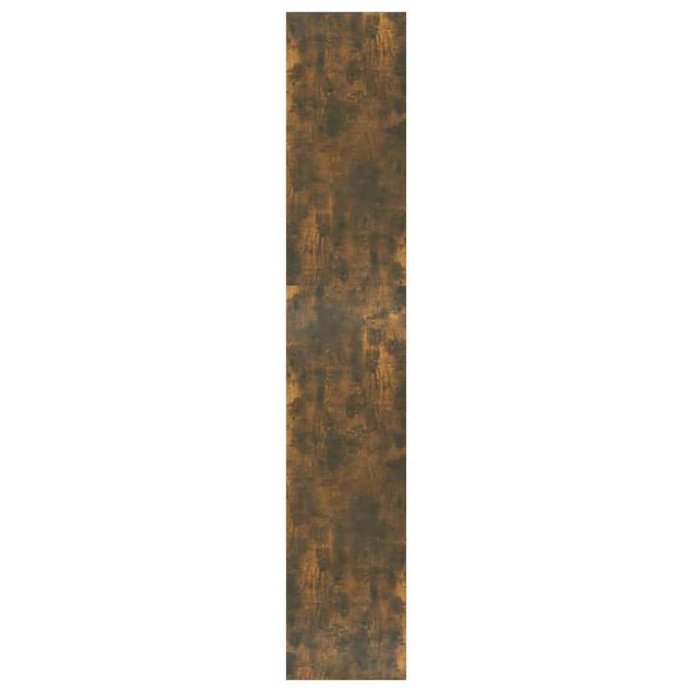 Boekenkast/kamerscherm 80x30x166 cm spaanplaat gerookt eiken MeubelReus