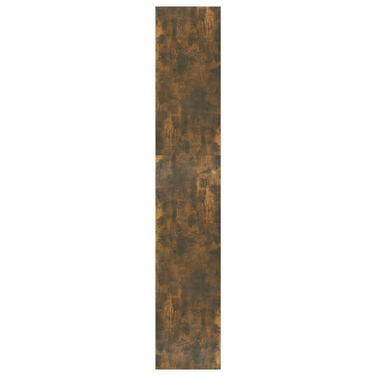 Boekenkast/kamerscherm 80x30x166 cm spaanplaat gerookt eiken MeubelReus