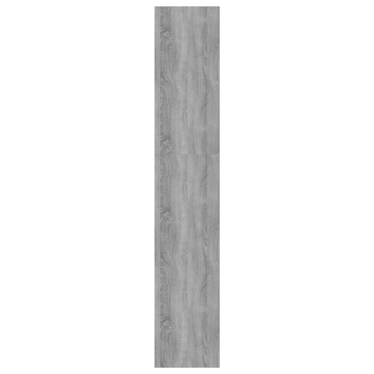 Boekenkast/kamerscherm 80x30x166 cm spaanplaat grijs sonoma MeubelReus