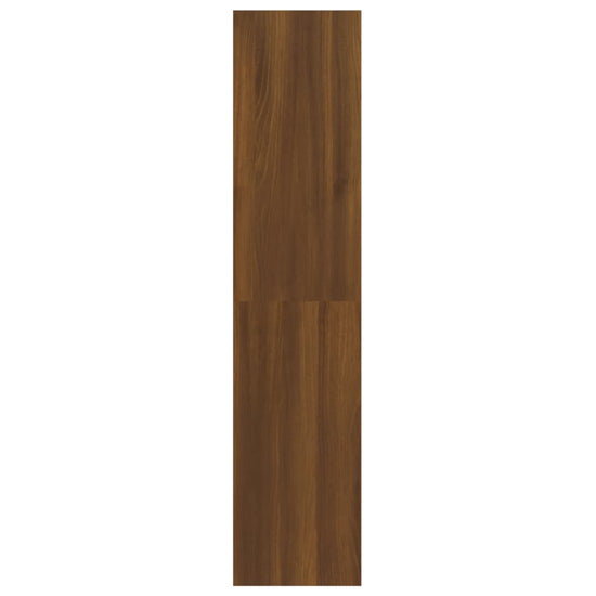 Boekenkast/kamerscherm 100x30x135 cm bruineikenkleurig MeubelReus