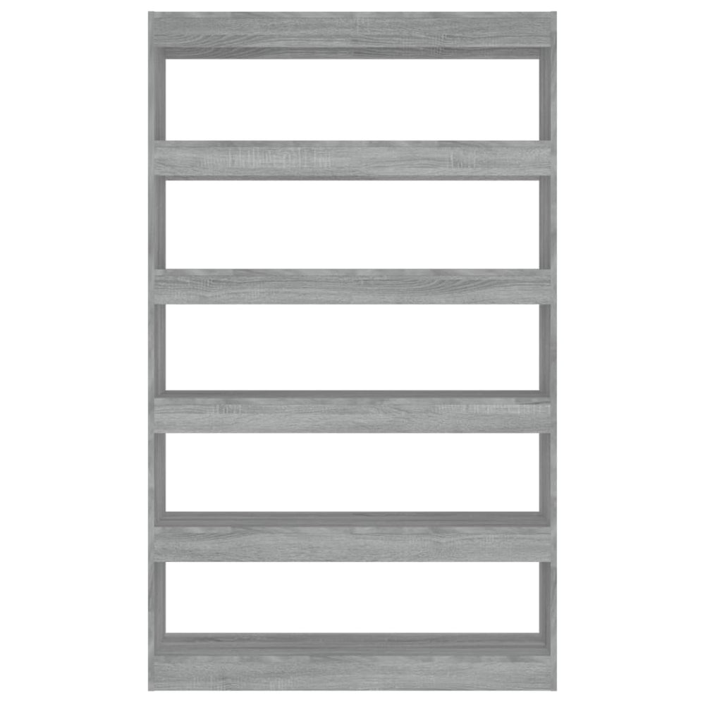 Boekenkast/kamerscherm 100x30x166 cm grijs sonoma eikenkleurig MeubelReus