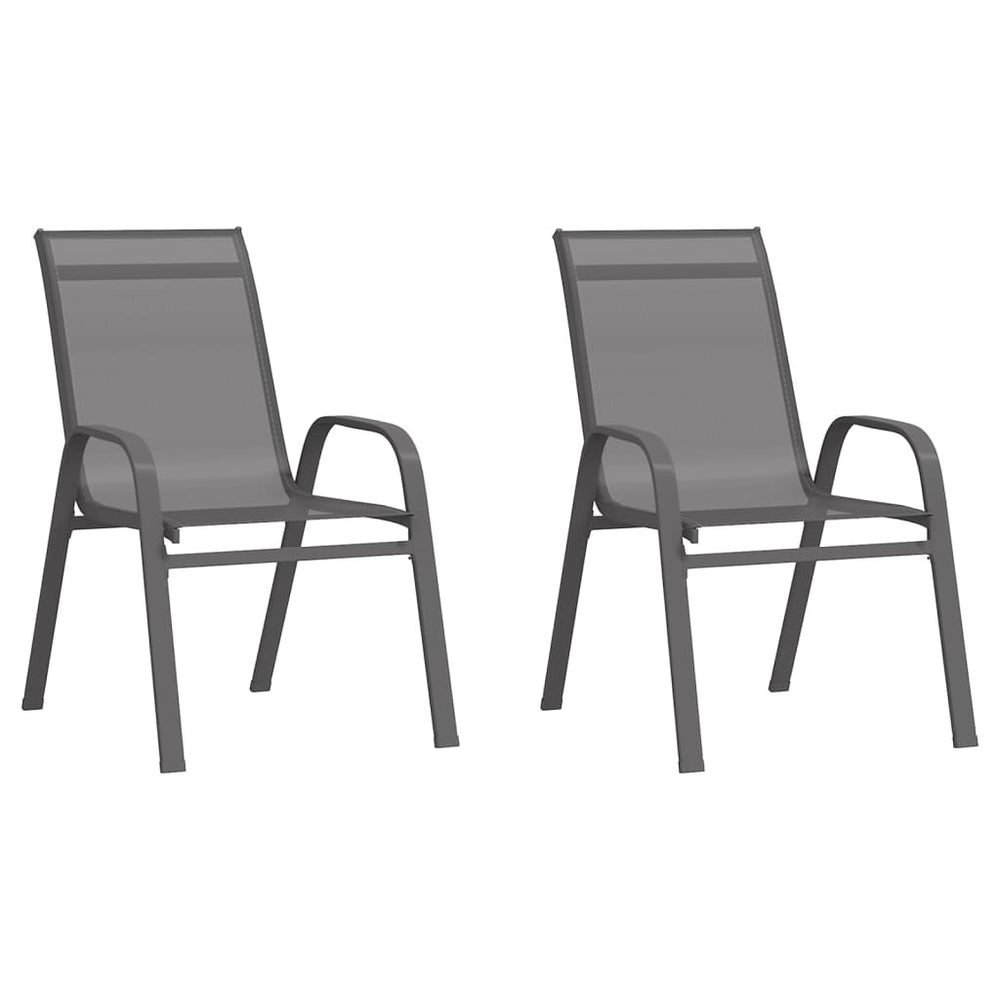 3-delige Bistroset grijs MeubelReus