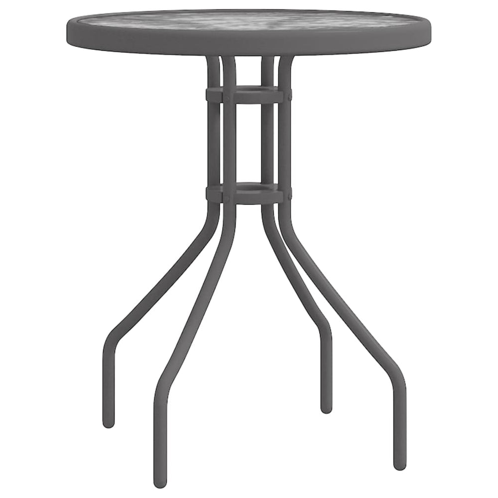 3-delige Bistroset grijs MeubelReus