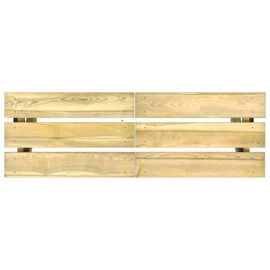 Tuinbank 110 cm geïmpregneerd grenenhout MeubelReus