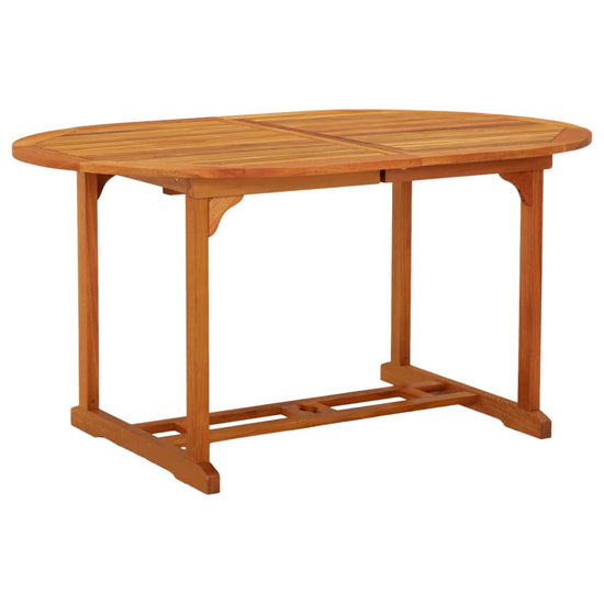 Tuintafel 200x100x75 cm massief eucalyptushout MeubelReus