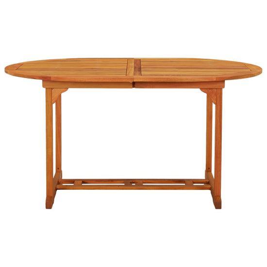 Tuintafel 200x100x75 cm massief eucalyptushout MeubelReus