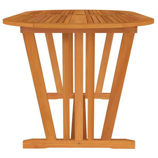 Tuintafel 160x85x75 cm massief eucalyptushout MeubelReus
