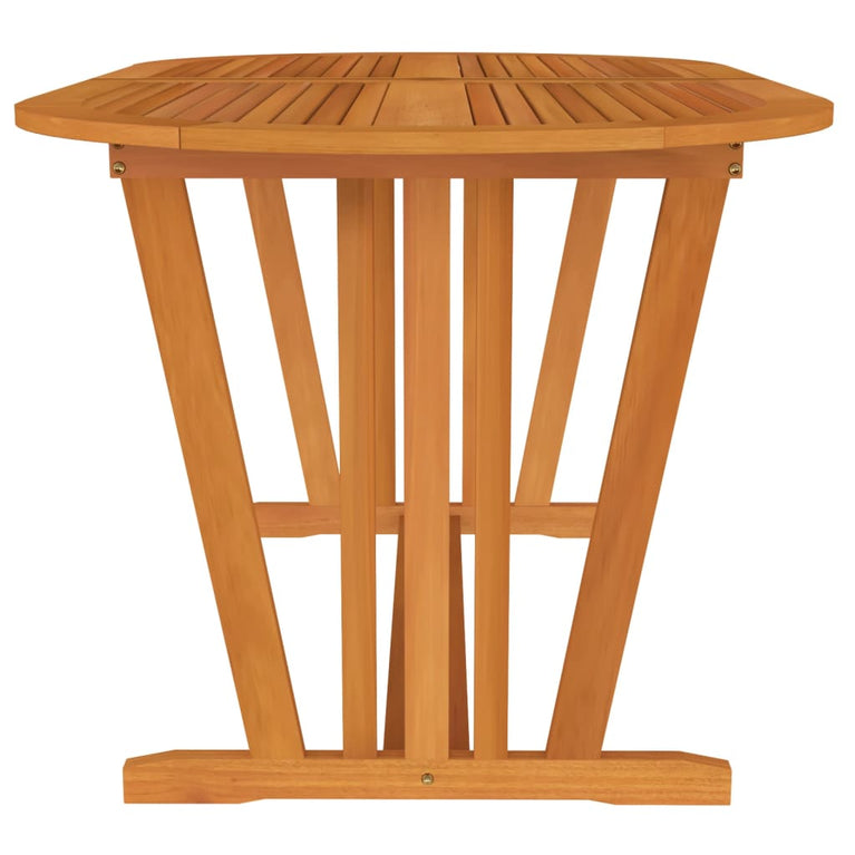 Tuintafel 160x85x75 cm massief eucalyptushout MeubelReus