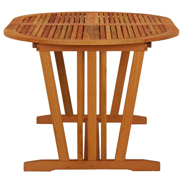Tuintafel 200x100x75 cm massief eucalyptushout MeubelReus