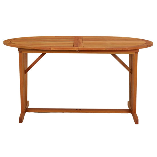 Tuintafel 200x100x75 cm massief eucalyptushout MeubelReus
