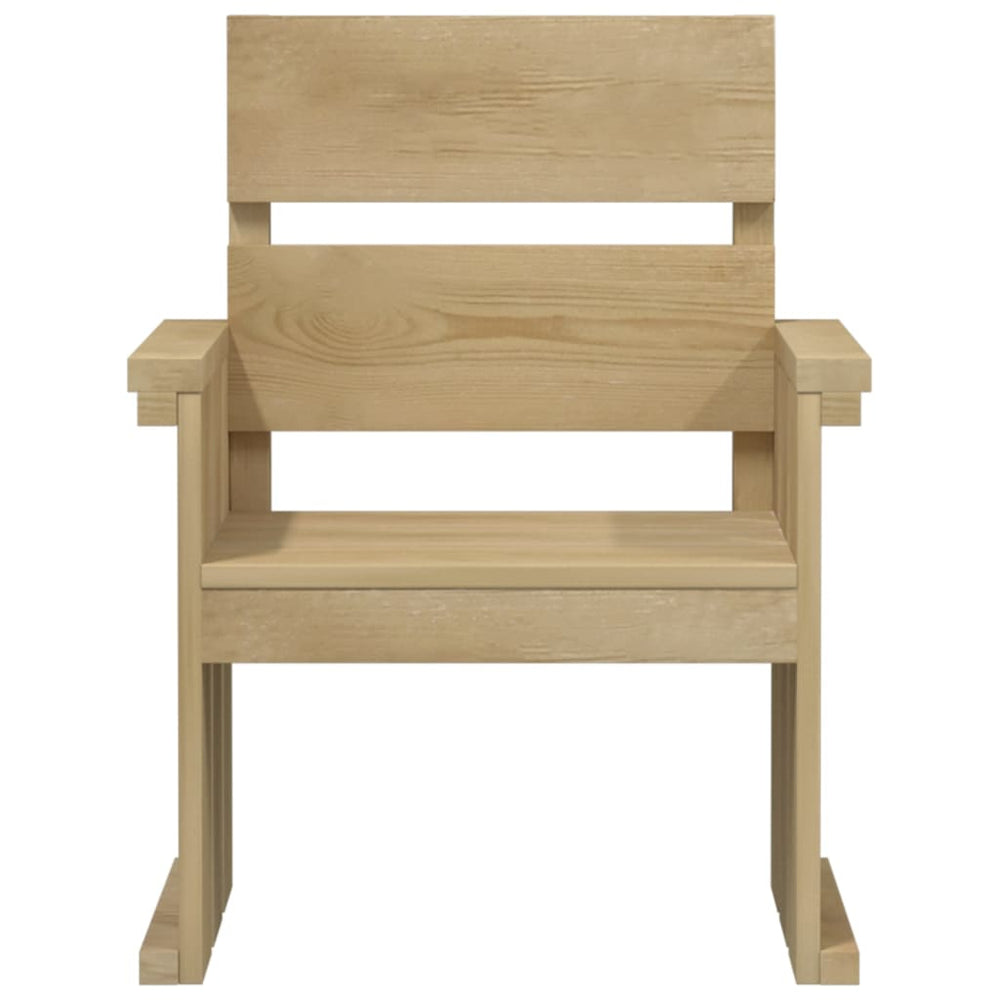 7-delige Tuinset geïmpregneerd massief grenenhout MeubelReus