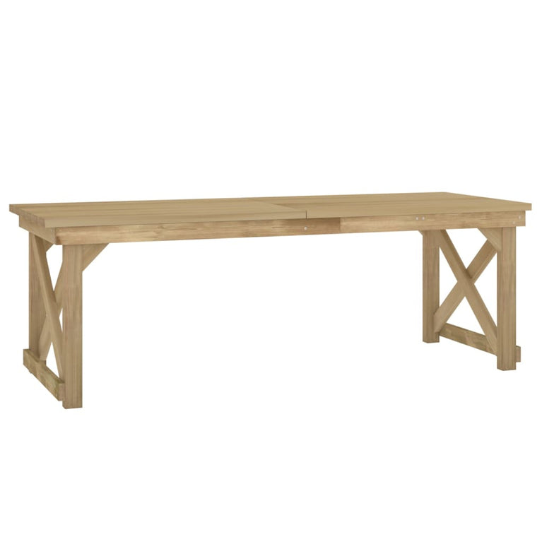 7-delige Tuinset geïmpregneerd massief grenenhout MeubelReus