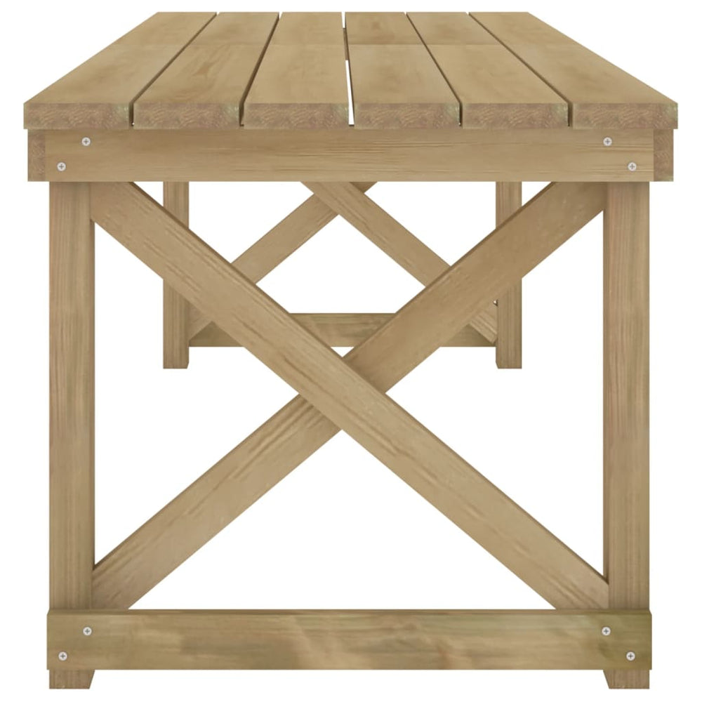 7-delige Tuinset geïmpregneerd massief grenenhout MeubelReus