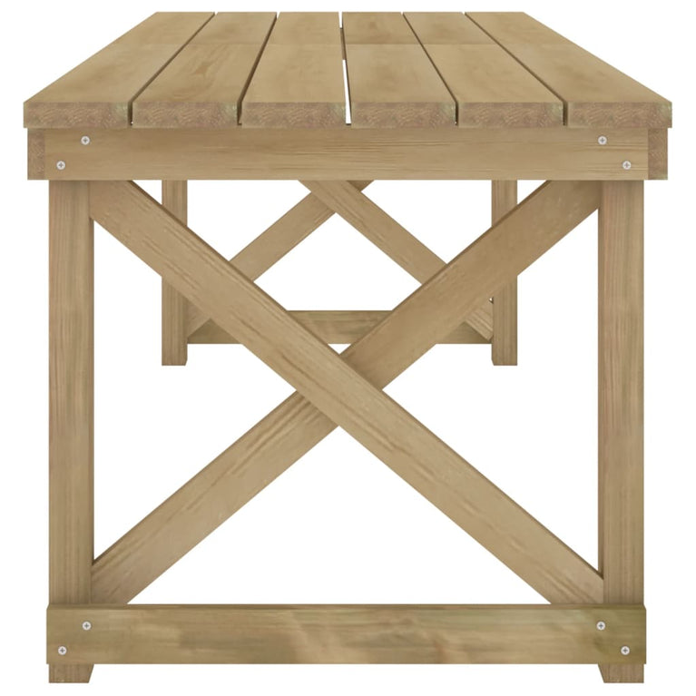 7-delige Tuinset geïmpregneerd massief grenenhout MeubelReus