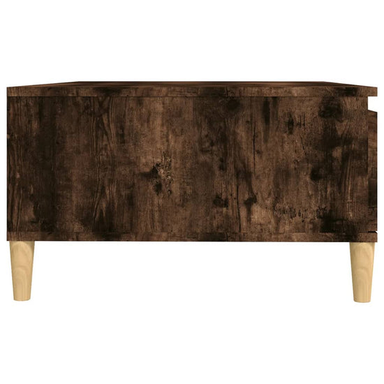 Salontafel 90x60x35 cm spaanplaat gerookt eikenkleurig MeubelReus