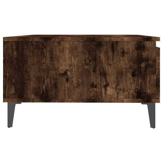 Salontafel 90x60x35 cm spaanplaat gerookt eikenkleurig MeubelReus