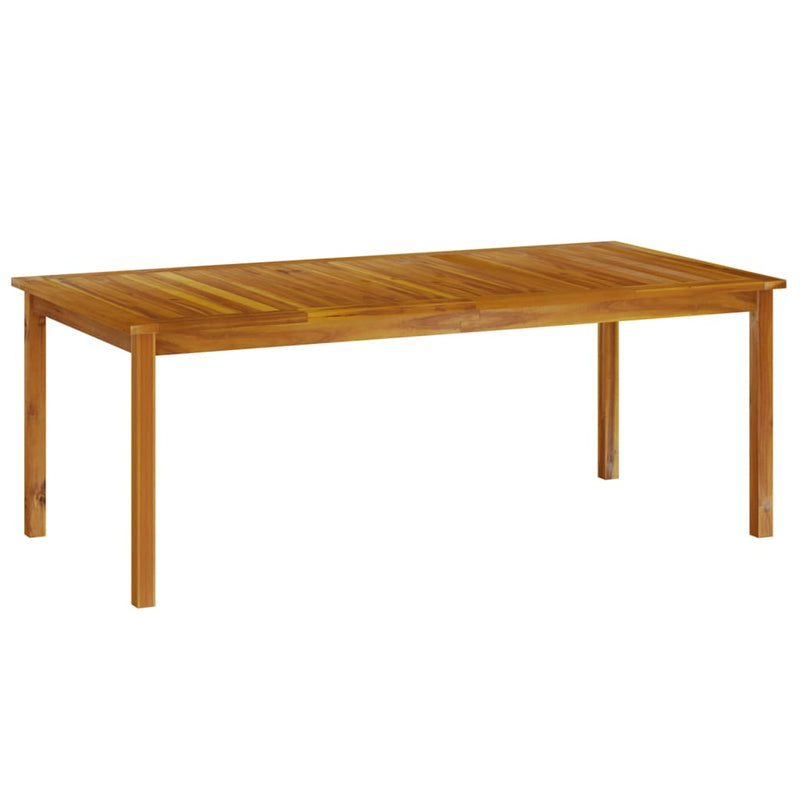 Tuintafel 200x100x74 cm massief acaciahout MeubelReus