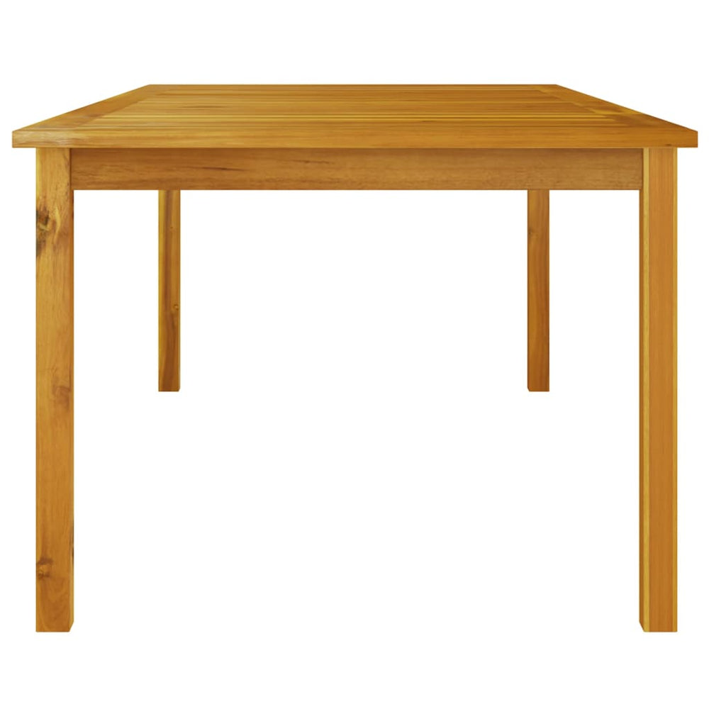 Tuintafel 200x100x74 cm massief acaciahout MeubelReus