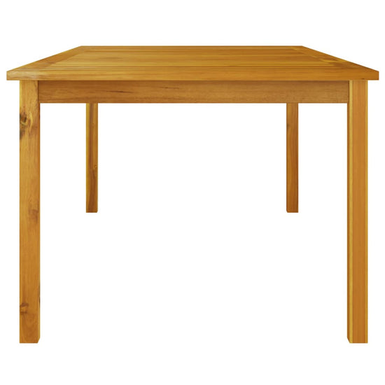 Tuintafel 200x100x74 cm massief acaciahout MeubelReus