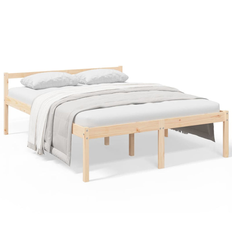 Seniorenbed massief grenenhout 160x200 cm