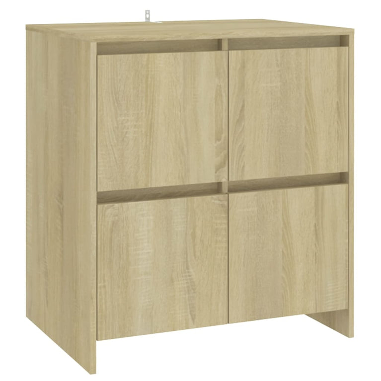 3 st Dressoirs bewerkt hout sonoma eikenkleurig