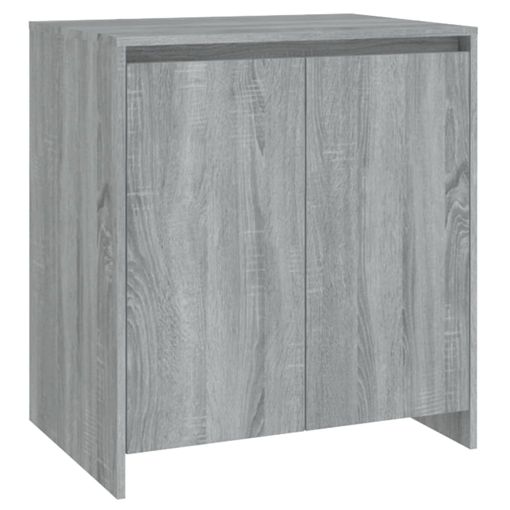 3 st Dressoirs bewerkt hout grijs sonoma eikenkleurig MeubelReus