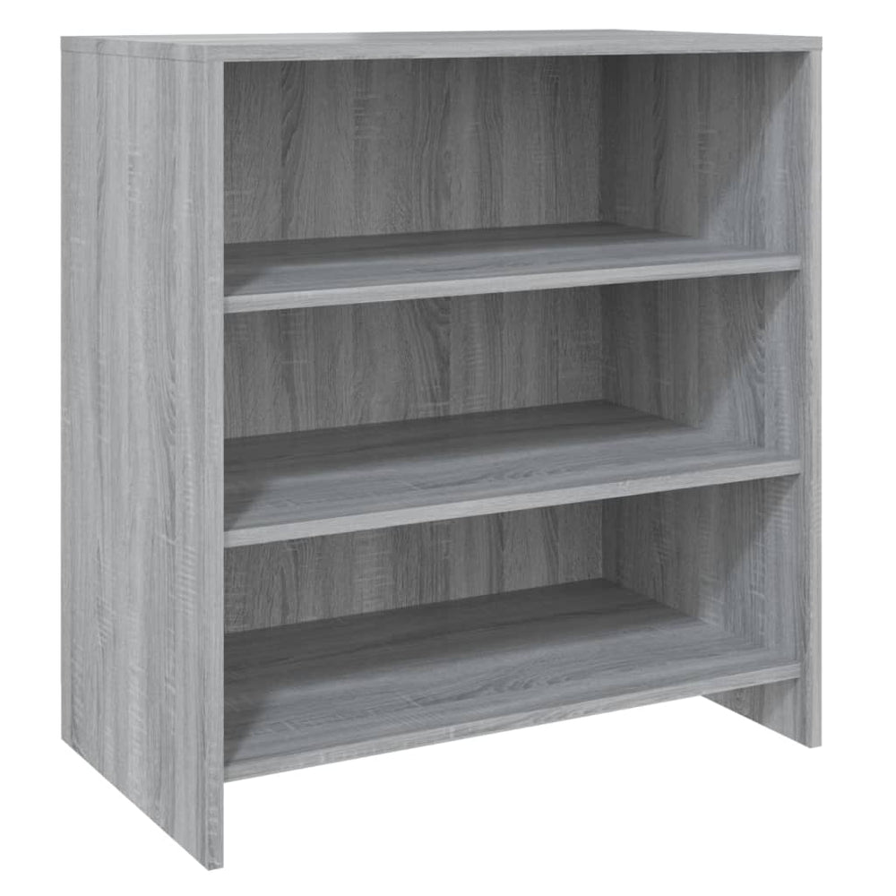 3 st Dressoirs bewerkt hout grijs sonoma eikenkleurig MeubelReus