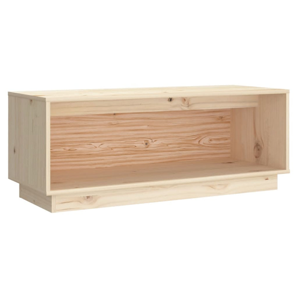 Tv-meubel 90x35x35 cm massief grenenhout MeubelReus