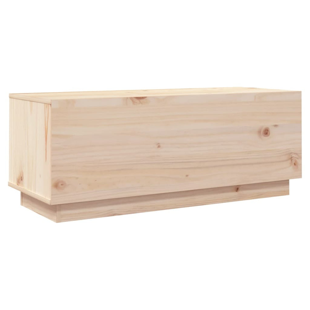 Tv-meubel 90x35x35 cm massief grenenhout MeubelReus