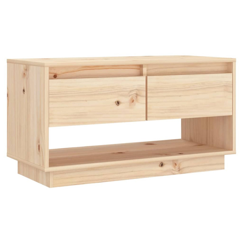 Tv-meubel 74x34x40 cm massief grenenhout MeubelReus