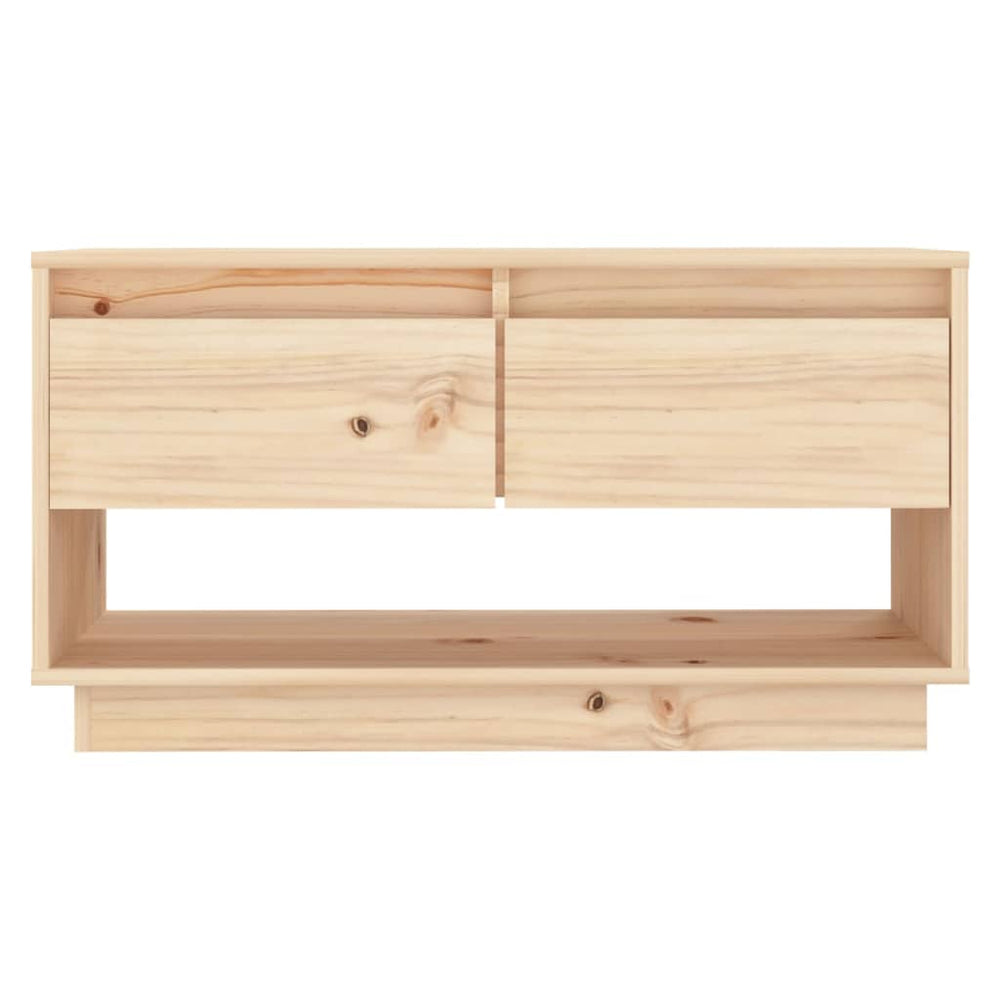 Tv-meubel 74x34x40 cm massief grenenhout MeubelReus