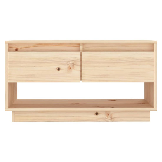 Tv-meubel 74x34x40 cm massief grenenhout MeubelReus